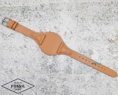 Каишка за часовник FOSSIL ES3615, Кожена, Кафява, 18мм Изображение 1