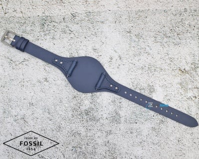 Каишка за часовник FOSSIL ES4113, Кожена, Синя, 18мм Изображение 1