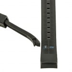 Силиконова каишка за часовник C16222, Черна, 22мм Изображение 5