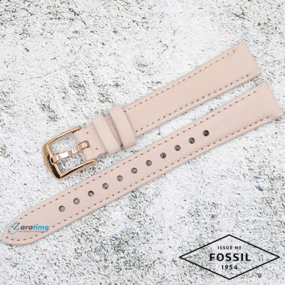Каишка за часовник FOSSIL ES3988, Кожена, Бежова, 14мм
