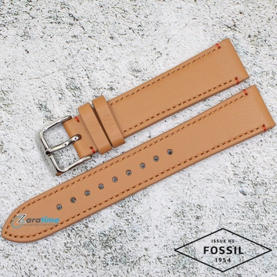 Каишка за часовник FOSSIL ES3523, Кожена, Кафява, 18мм