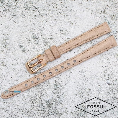 Каишка за часовник FOSSIL ES3802, Кожена, Бежова, 10мм