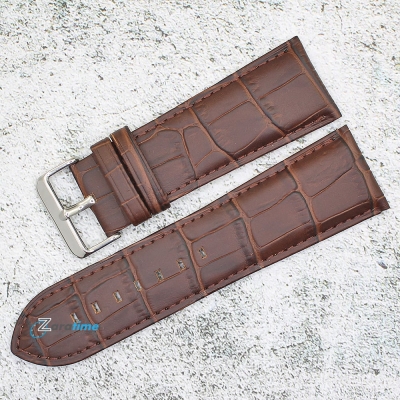 Каишка за часовник Azzuro Delux AZD2839, Кожена, Кафява, 28мм