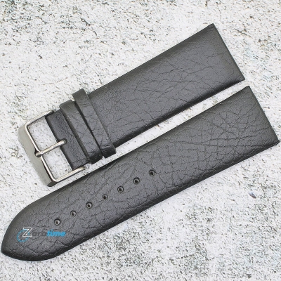 Каишка за часовник Azzuro Sport AZS2609, Кожена, Черна, 26мм