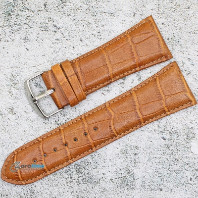 Каишка за часовник Motta MT30148GL, Кожена, Кафява, 30мм