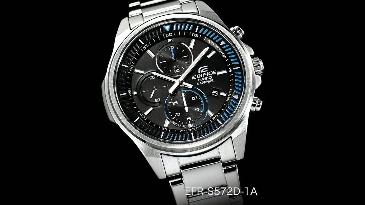 Мъжки часовник Casio Edifice EFR-S572D-1AVUEF Видео 1