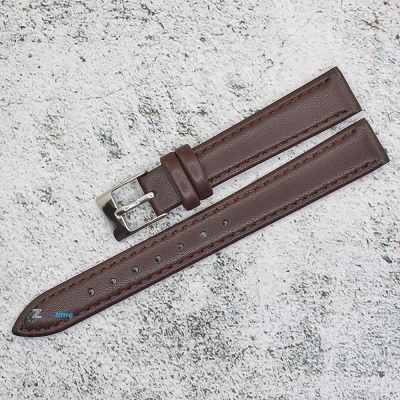 Каишка за часовник Lyon LY14130, Кожена, Кафява, 14мм