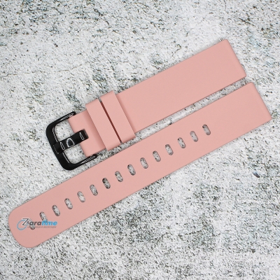 Силиконова каишка за часовник SN18194, Розова, 18мм