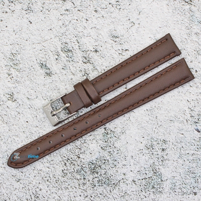 Каишка за часовник Azzuro Delux AZD12248, Кожена, Кафява, 12мм