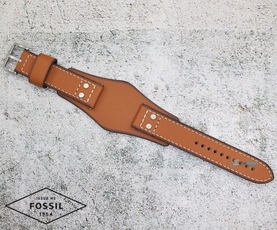 Каишка за часовник FOSSIL Coachman CH2986, Кафява, 22мм