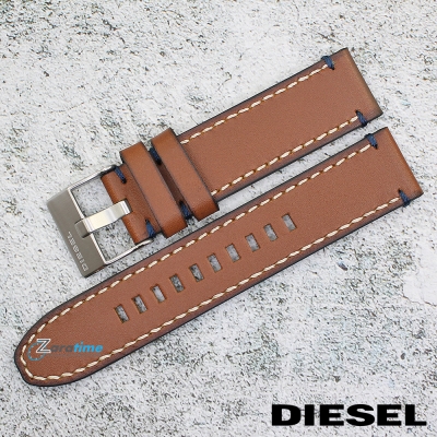 Каишка за часовник DIESEL DZ4470, Кожена, Кафява, 22мм