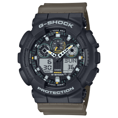 Часовник Casio G-Shock GA-100TU-1A3ER