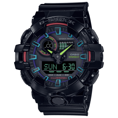 Часовник Casio G-Shock GA-700RGB-1AE