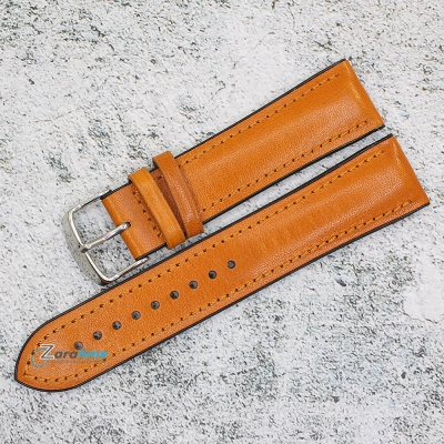 Каишка за часовник Hightone Premium HT22-817, Кожа и полимер, Кафява, 22мм