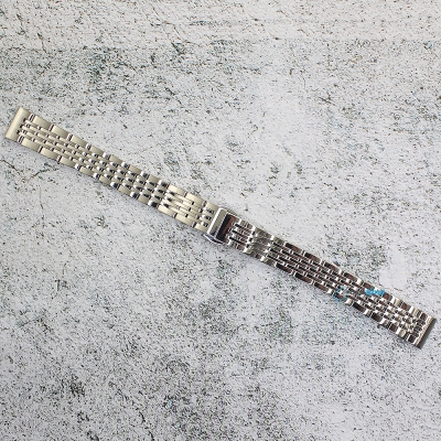 Верижка за часовник ML14-6020W, Стоманена, Сребриста, 14мм