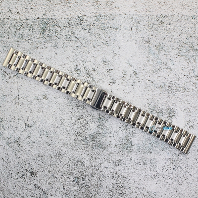 Верижка за часовник ML18-6018W, Стоманена, Сребриста, 18мм