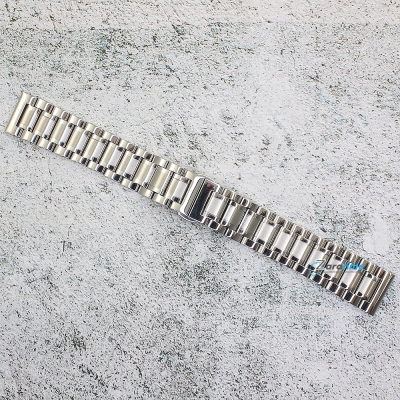 Верижка за часовник ML20-6018W, Стоманена, Сребриста, 20мм