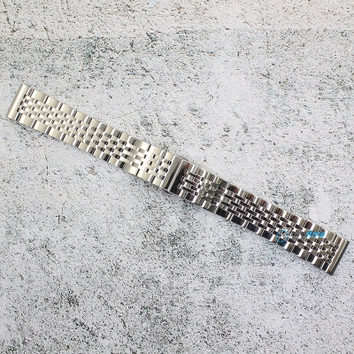 Верижка за часовник ML20-6020W, Стоманена, Сребриста, 20мм