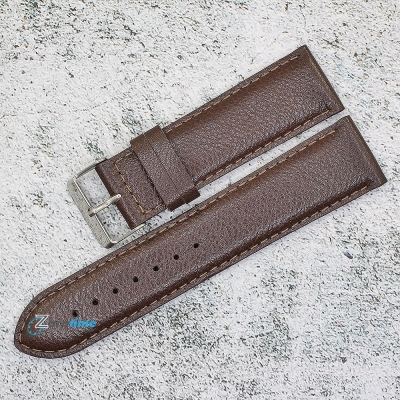 Каишка за часовник Motta MT24144GL, Кожена, Кафява, 24мм
