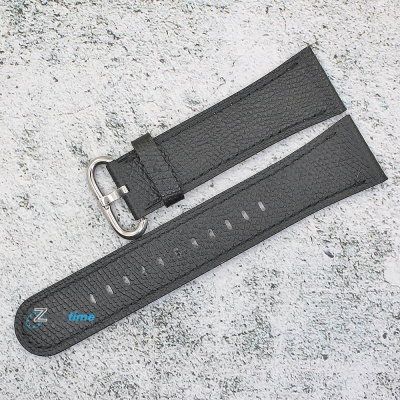 Каишка за часовник Motta MT242005, Кожена, Черна, 24мм