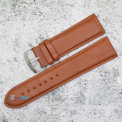 Каишка за часовник Motta MT26146, Кожена, Кафява, 26мм