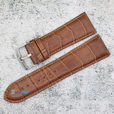 Каишка за часовник Motta MT28249GL, Кожена, Кафява, 28мм
