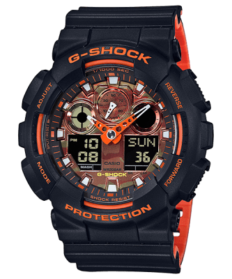 Мъжки часовник Casio G-Shock GA-100BR-1AER Изображение 1