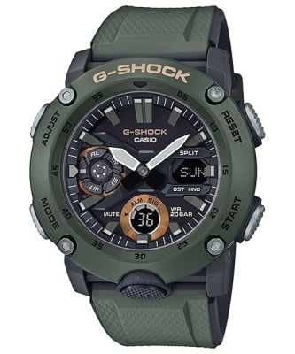 Мъжки часовник Casio G-Shock GA-2000-3A Изображение 1