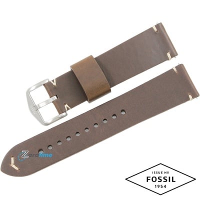 Каишка за часовник FOSSIL FS5275, Кафява, 22мм Изображение 1