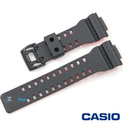 Каишка за часовник Casio G-Shock GA-100BR-1A, GA-700BR-1A, GAS-100BR-1A, GAW-100BR-1A Изображение 1