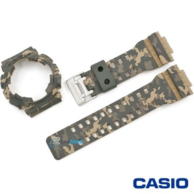 Комплект Каишка и Безел за часовник Casio GA-100CM-5A Изображение 1