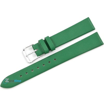 Каишка за часовник Lyon LY1697SL, Кожена, Зелена, 16мм Изображение 1