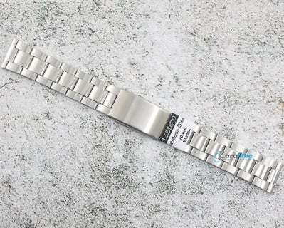 Верижка за часовник ML2004, Стоманена, Бяла, 20мм Изображение 1