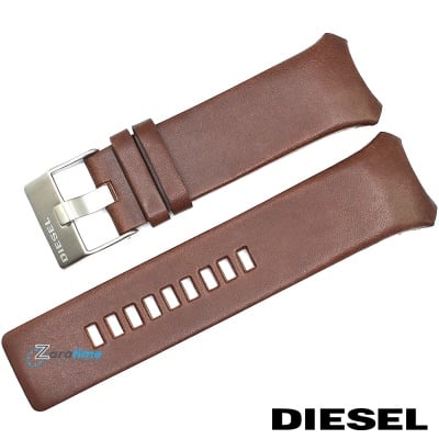 Каишка за часовник Diesel DZ3036, Кожена, Кафява, 26мм Изображение 1