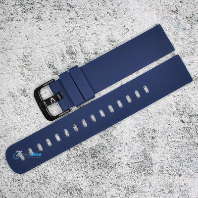 Силиконова каишка за часовник SN18170, Синя, 18мм