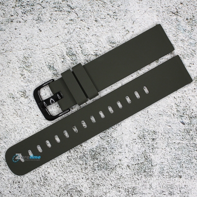 Силиконова каишка за часовник SN18180, Сива, 18мм