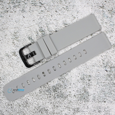 Силиконова каишка за часовник SN18181, Сива, 18мм