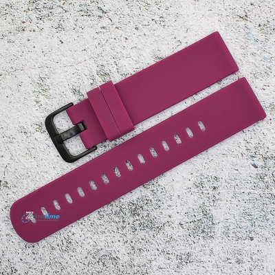 Силиконова каишка за часовник SN20177, Лилава, 20мм
