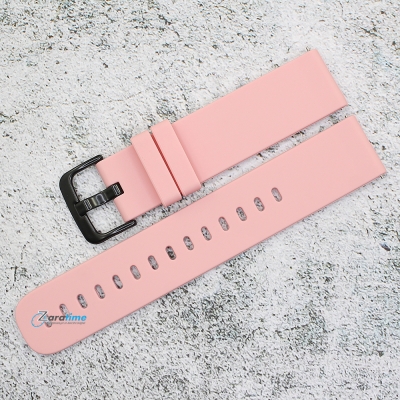Силиконова каишка за часовник SN20194, Розова, 20мм