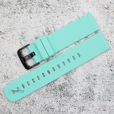 Силиконова каишка за часовник SN20196, Тюркоаз, 20мм