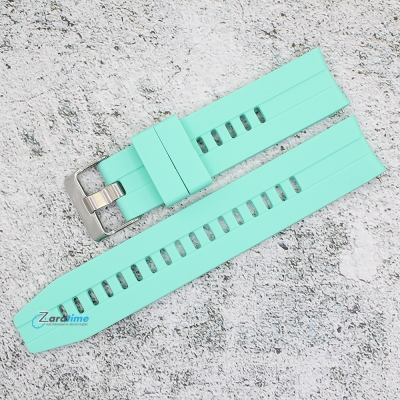 Силиконова каишка за часовник SN2096, Тюркоаз, 20мм