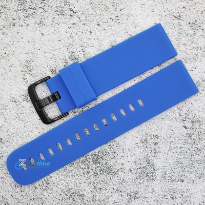 Силиконова каишка за часовник SN22175, Синя, 22мм