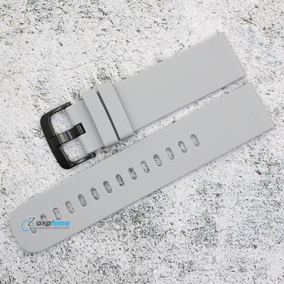 Силиконова каишка за часовник SN22181, Сива, 22мм