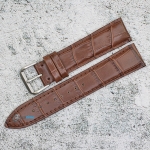 Каишка за часовник Azzuro Delux AZD20139, Кожена, Кафява, 20мм