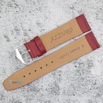 Каишка за часовник Azzuro Delux AZD20191, Кожена, Бордо, 20мм