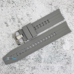 Силиконова каишка за часовник SN2080, Сива, 20мм