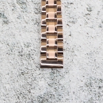 Верижка за часовник ML14-6018RG, Стоманена, Розово злато, 14мм