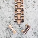 Верижка за часовник ML14-6018RG, Стоманена, Розово злато, 14мм