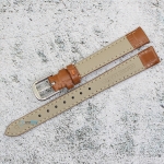 Каишка за часовник Lyon LY12140, Кожена, Кафява, 12мм