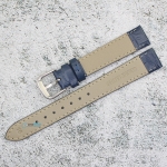 Каишка за часовник Lyon LY16170, Кожена, Синя, 16мм